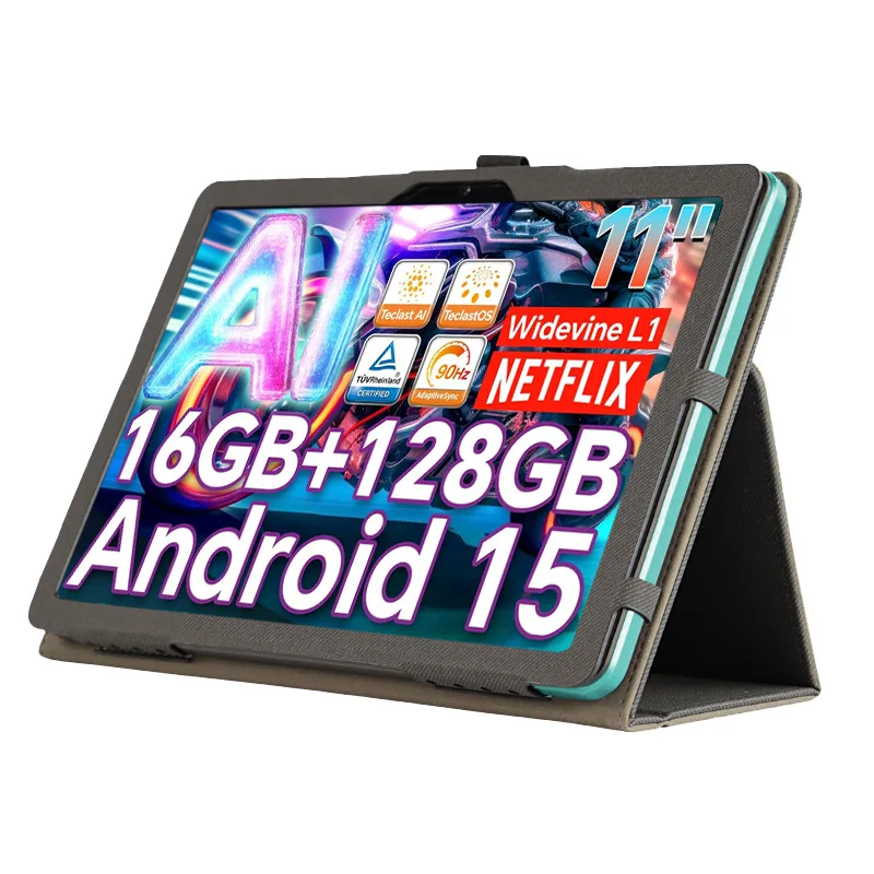 TECLAST P50AI 11インチ 128GB　ケース+新品保護フィルム付き S47121dc012d7499287bffa1123cec