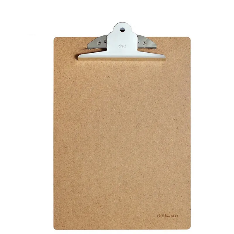 Tablet Folder Menu Writing Clipboard Paper Organizer Memo Density Board Flat Head Plate Clamp Office Stationary