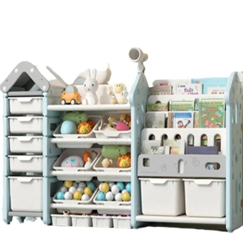 

storage rack, sorting rack, multi-layer children's bookshelf