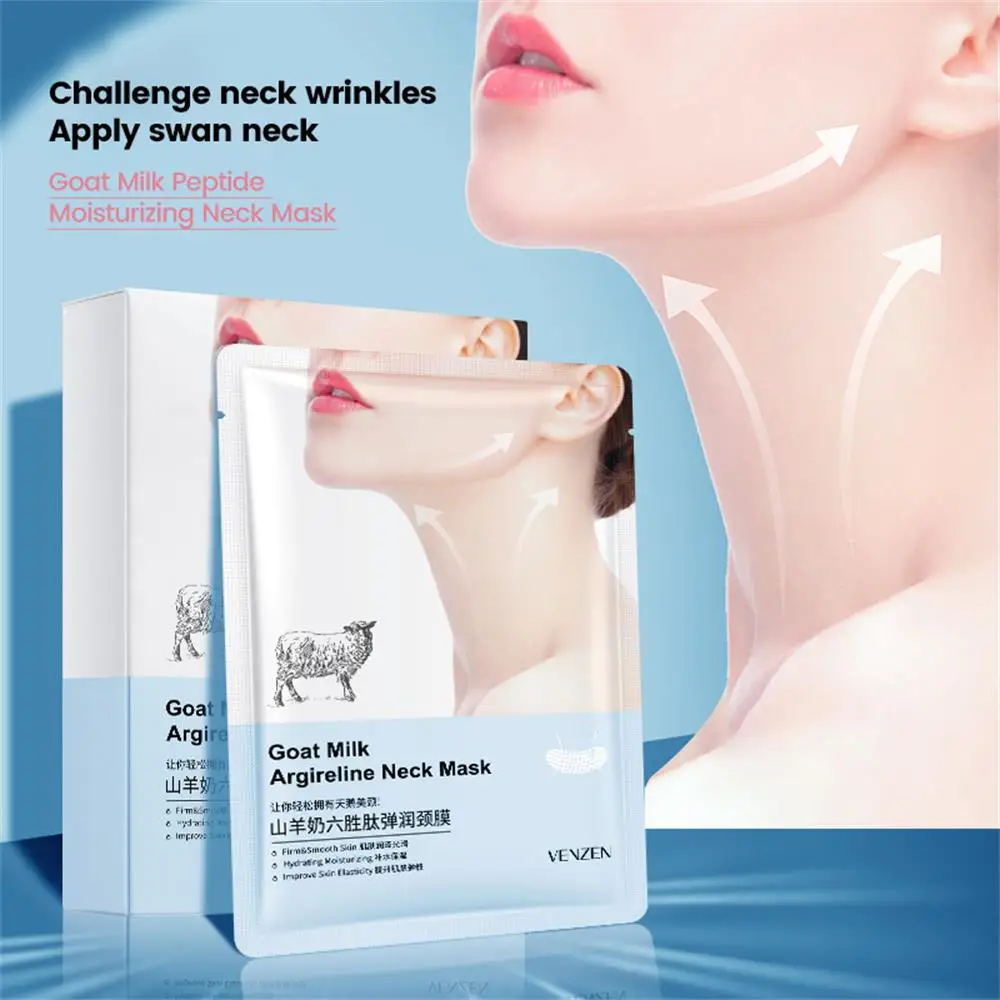 

Goat Milk Neck Mask Neck Wrinkle Removing Pads Anti-Aging Skin Firming Neck Tightening Anti-Wrinkle Patches Treatment