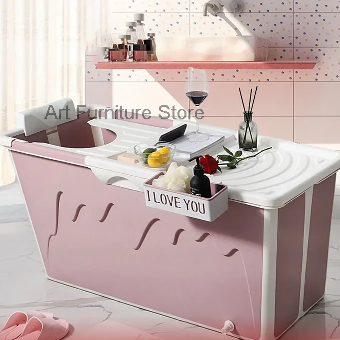 

Indoor Adult Portable Bathtub Ornament Luxury Modern Bathtub Holder Furniture Bedroom Banheira Portatil Interior Decoration