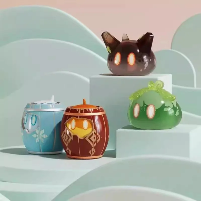 

Genuine Genshin Impact Slim Blind Bag Mini Series Classic Collection Desktop Ornaments Handmade Fashion Toys New Product Kawayi