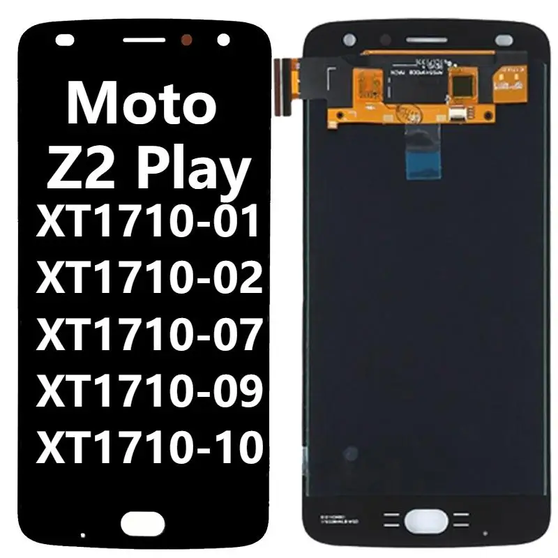 Tested Original AMOLED For Motorola MotoZ Z2 Z3 Z4 Play One Pro One Zoom LCD Display Touch Screen Digitizer Assembly Replacement