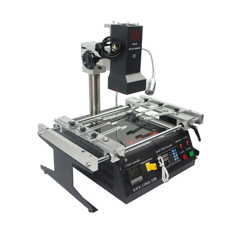 

LY IR6500 V.2 Updated Version BGA Repair Rework Machine Soldering Station 2 Zones 2300W PC410 Software Control
