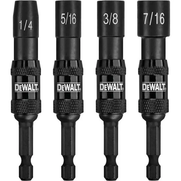 4 Pc. Pivoting Netsetters (1/4", 5/16", 3/8", 7/16") - IMPACT READY(R)