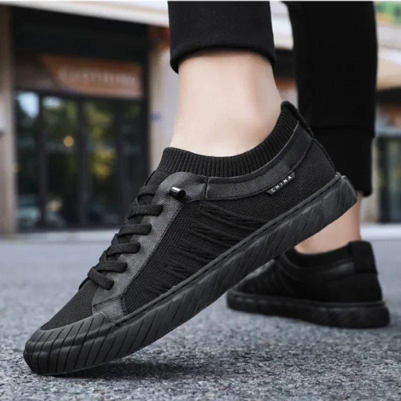 Tenis Masculino Men Casual Shoe Breathable Sports Shoe 2023 New Mesh Flat Men Shoes Light Canvas Shoe Men Vulcanized Shoes Trend