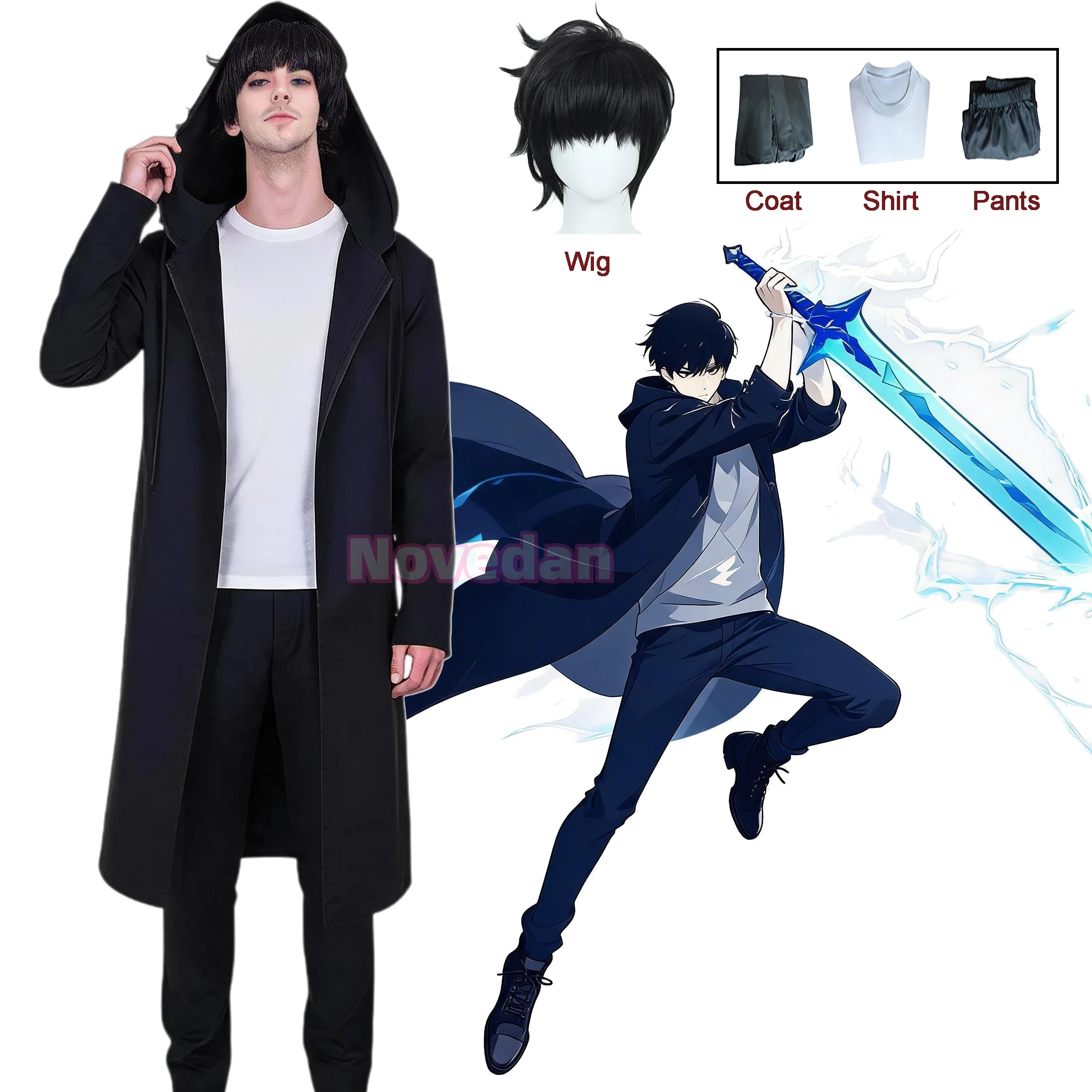 Cosplay Anime Solo - Anime Knight Killer Sung Jin Woo
