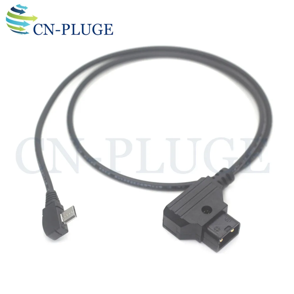 TILTA Nucleus-M Power Supply Cable V Port Battery, DTAP to Micro USB Interface Conversion Cable