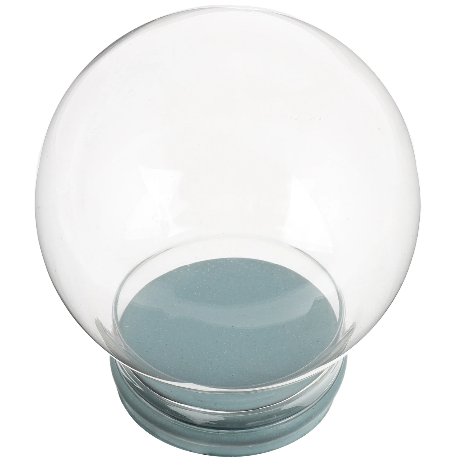 

Snow Globe Crystal Ball Prop Clear Water Mini Glass Globes Diy for Kit Home Decor