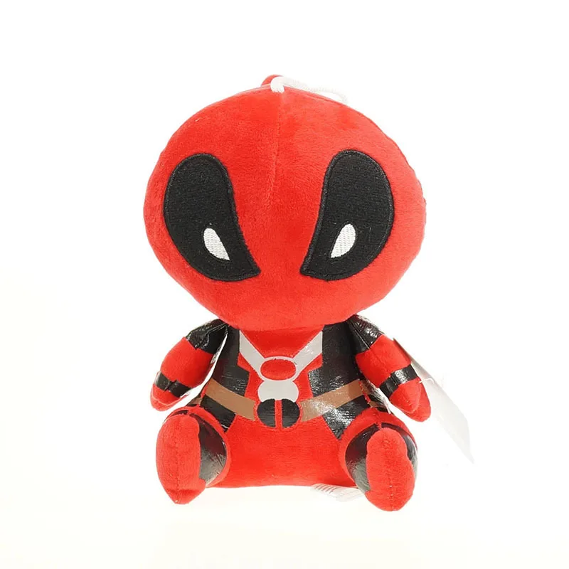 Deadpool Action Figure Oreiller Décor Jouet pour Enfants, Dessin Animé, Collection de Mode, Cadeaux d'Anniversaire pour Garçons et Bol, Petit Cadeau, Nouveau, 18cm