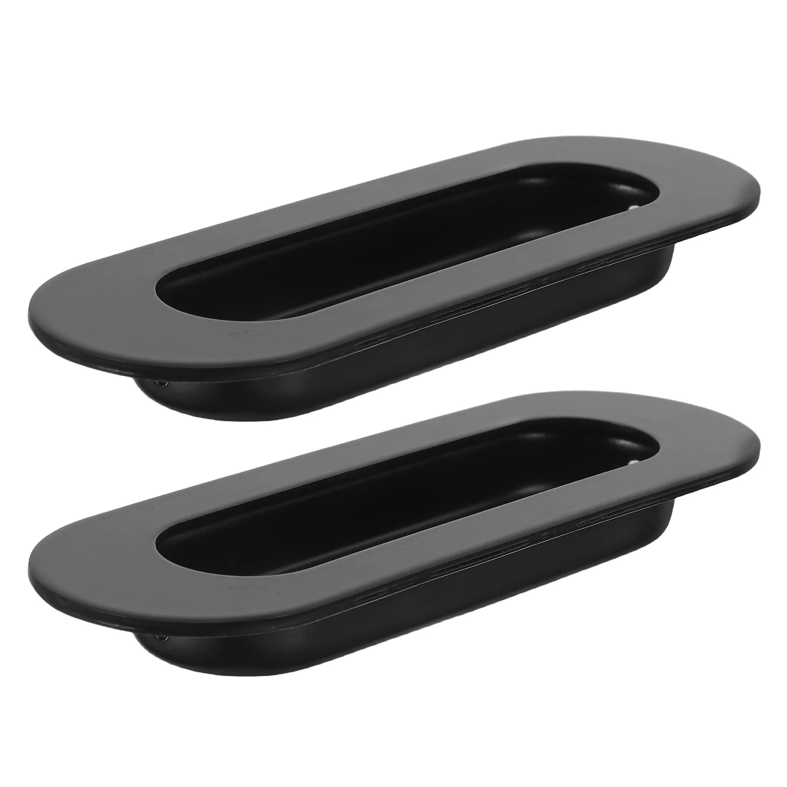 

2Pcs Invisible Pull Handle Stainless Steel Concealed Flush Cabinet Drawer Sliding Door Recessed Modern Home Wardrobe Hidden