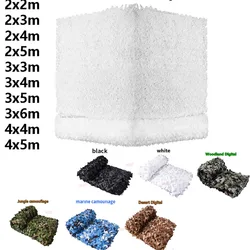 Camouflage net, pavilion camouflage net, sunshade net, garden decoration net, jungle camouflage, white camouflageufl