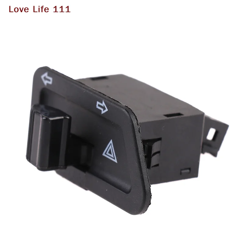 

New Modified Double Flash Light Turn Signal Starter Single Switch Button for GY6