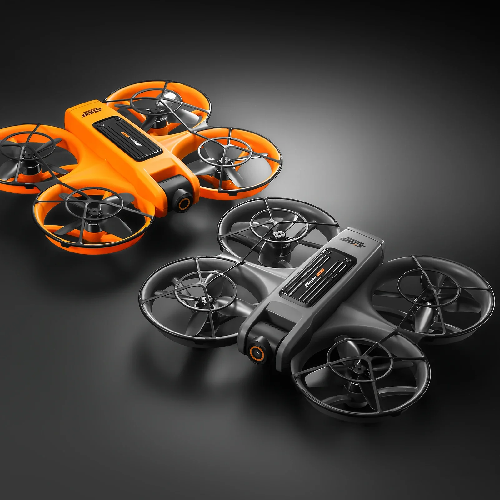 

S156 Dual-Camera All-Around Drone with Large Screen Control, 4.5-inch Display, Smart Obstacle Avoidance, Full-Enclosure Design,