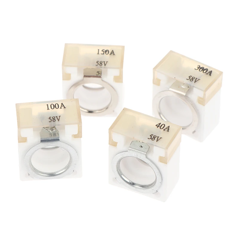 30A-600A Battery Terminal Mount Fuse Block Kit 58V With Single Stud 5/16" Marine Rated Battery Fuse For Boat Truck RV view 5