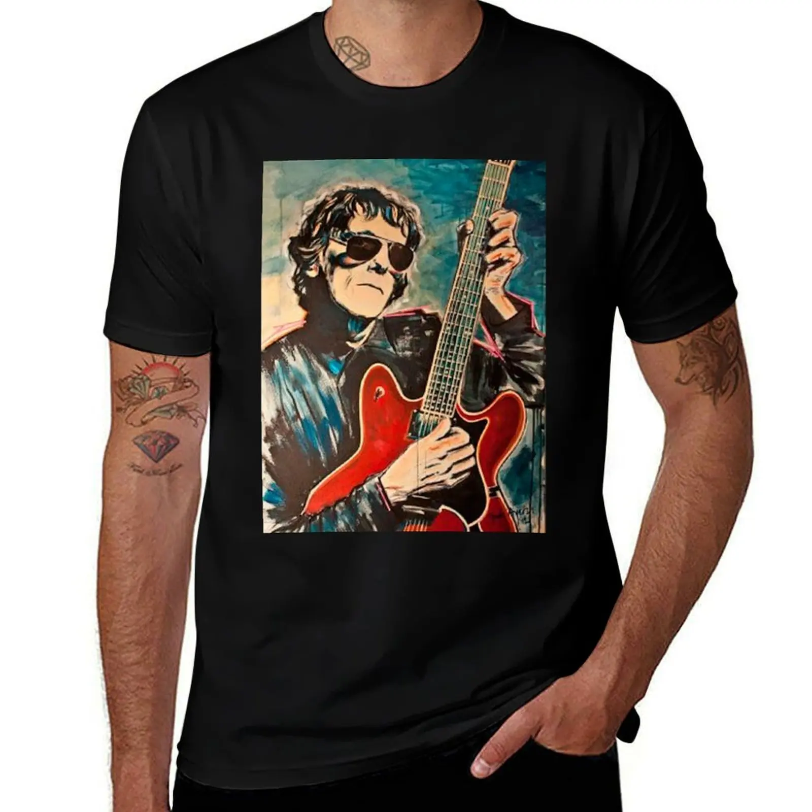 

Spinetta Art T-Shirt Soft Casual Short Sleeve Cotton Tee