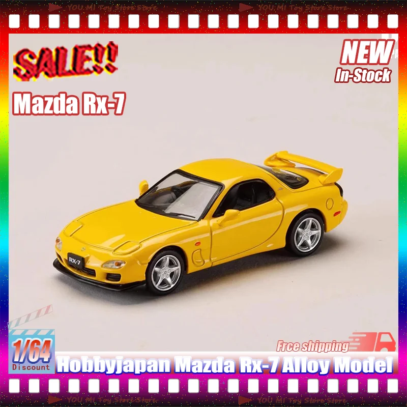 

Новый 1:64 Hobbyjapan Mazda Rx-7 Хамелеон, имитация сплава, миниатюрная литая модель автомобиля, детская игрушка на заказ, подарок, коллекционная