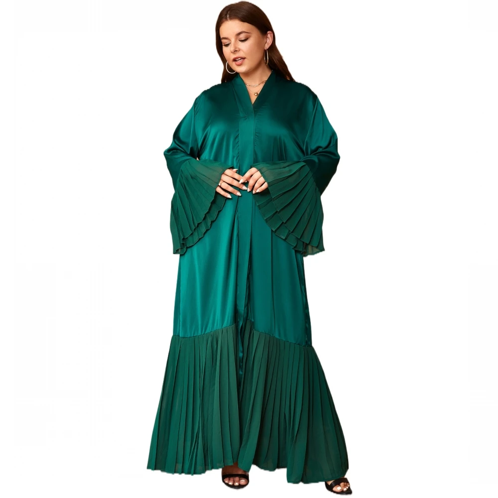 

Women Abaya Eid Kaftan Dubai Turkey Muslim Jilbab Islam Robe African Dress Kimono Clothing Fashion Caftan Femme Musulmane Prayer