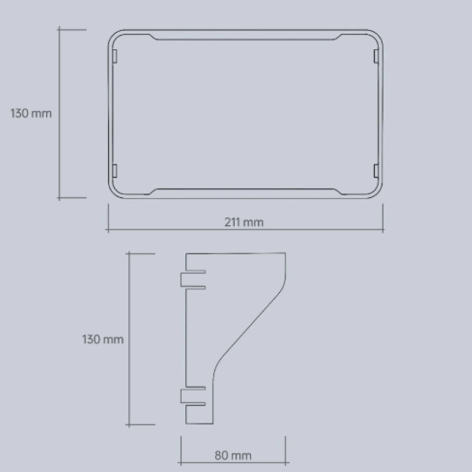 

Козырек Zontes 368G 22*14*8 см, антибликовый козырек, устойчивый к падениям материал, простая установка, защита для экрана инструмента