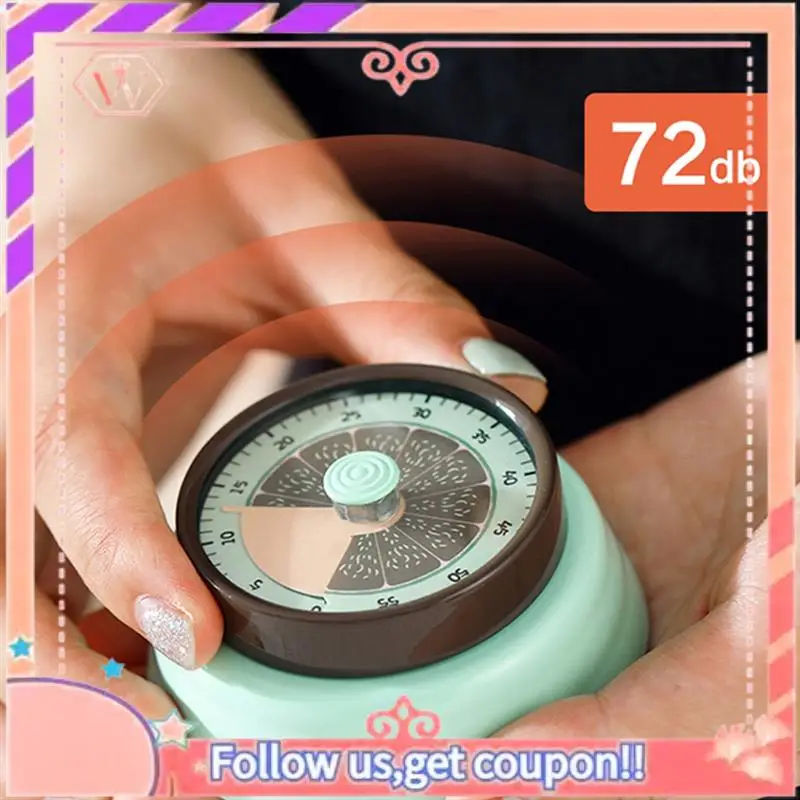 

Kitchen Timer Chef Cooking Timer Clock Timer Magnetic Backing Stainless Steel Countdown Reminder For Baking