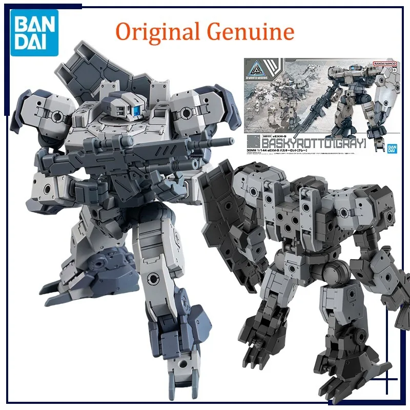 

Original Genuine Bandai Anime 30MM 1/144 EEXM-9 BASKYROTTO[GRAY] Assembly Model Toys Action Figure Gifts Collectible Ornaments