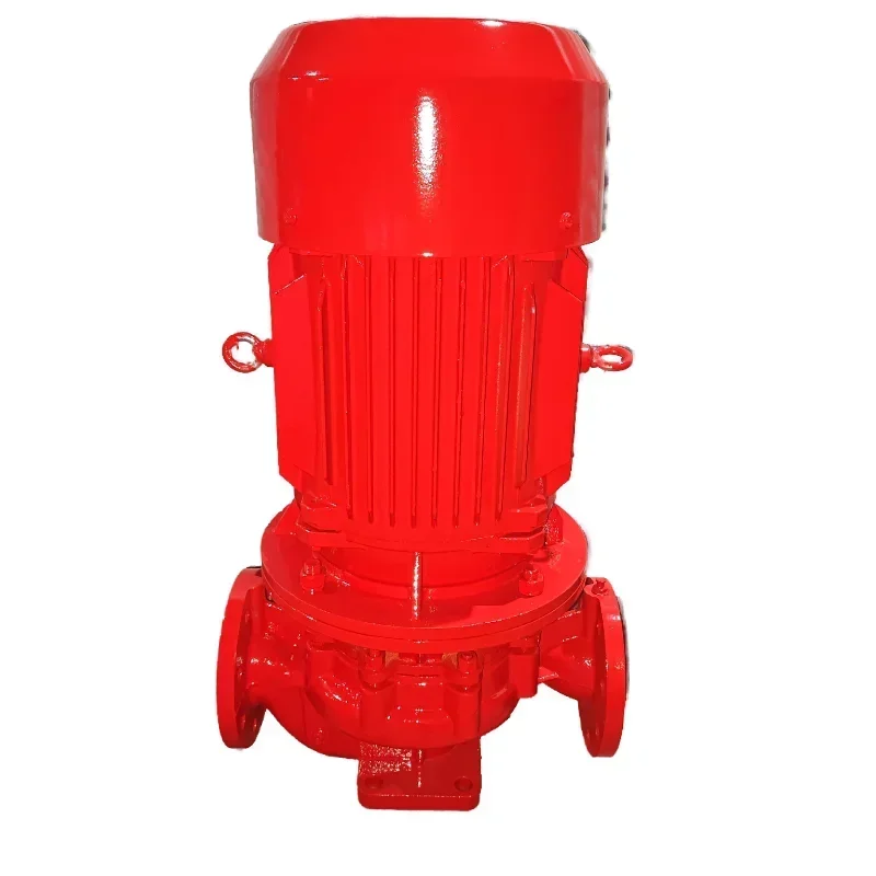 ปั๊มน้ำดับเพลิง XBD ปั๊มน้ำดับเพลิงแบบแนวตั้งขั้นตอนเดียว ปั๊มน้ำแรงดันสูง ใช้ในระบบป้องกันอัคคีภัย