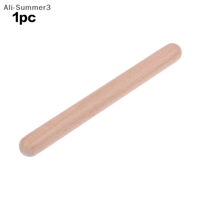 (YY)1/2Pcs Wooden Drum Sticks - Classical Music Rhythm Sticks for Beginners - Perfect Percussion Muscial Instrument