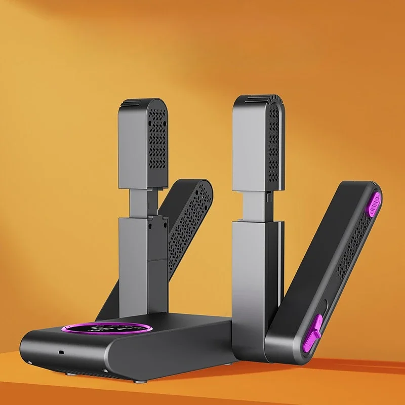 

Universal Telescopic Shoe Dryer Foldable Household Smart Touch Screen Timer Shoe Dryer Socks Boots Gloves Shoe Dryer