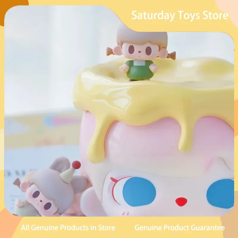 새로운 정품 투투베어 II 세대 귀여운 작은 곡물 테마파크 블라인드 박스 트렌디 디스플레이 장난감 수집품 어린이 맞춤형 선물