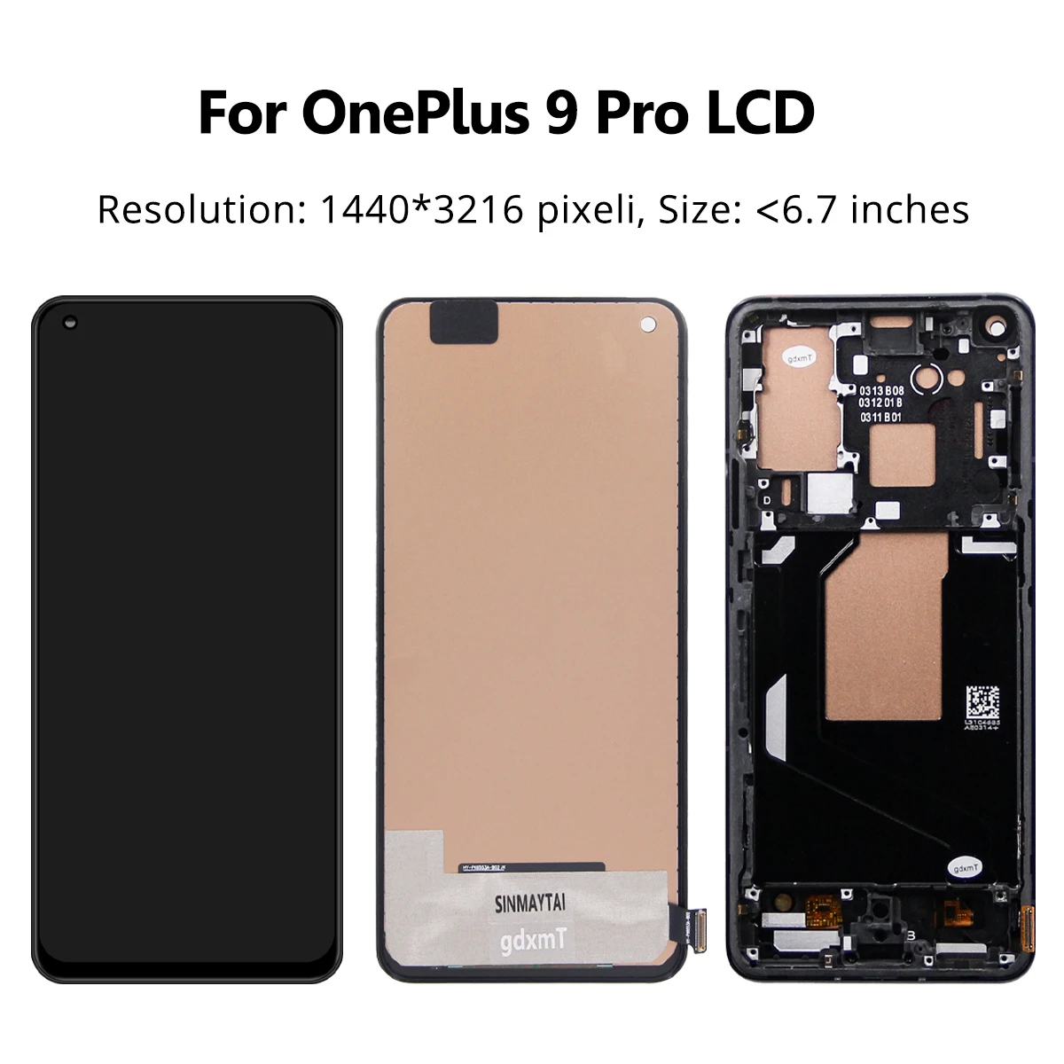 For OnePlus 9 Pro Tested 1+9Pro LE2121 LE2125 LE2123 LE2120 LCD
