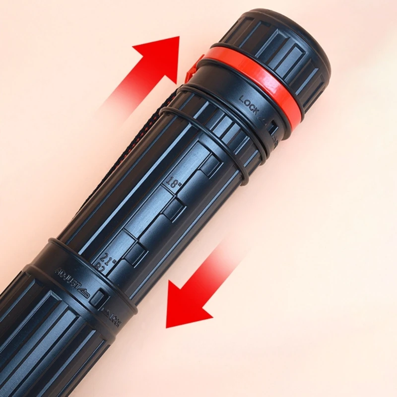 Telescoping Poster Tube Extendable Poster Tube with Strap, for Document Artwork