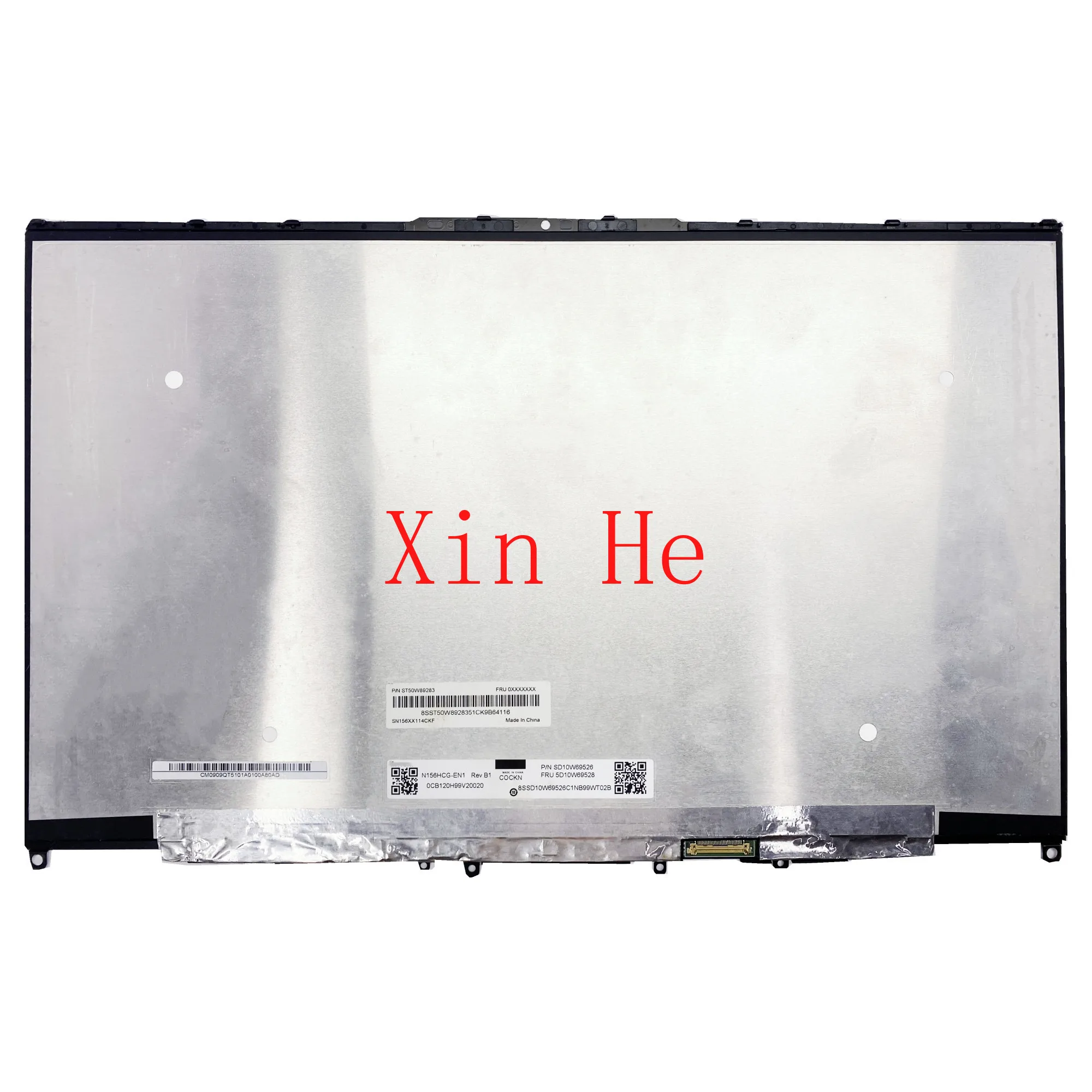 N156HCG-EN1 15.6'' Laptop LCD Touch Screen Digitizer Assembly For Lenovo ideapad Yoga Slim 7-15IIL05