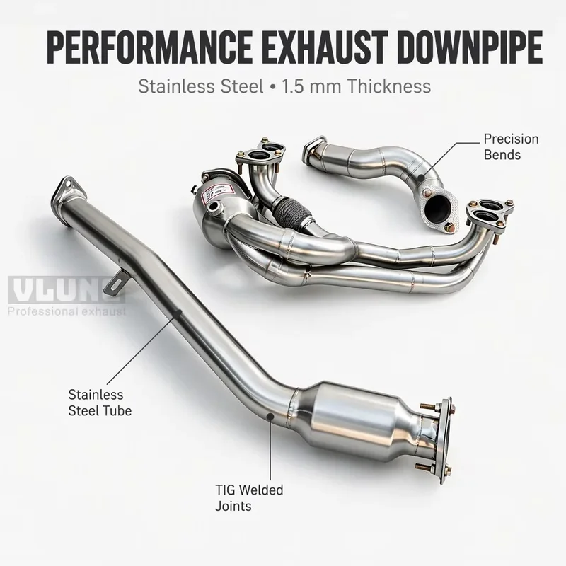 Perfectly Customized Performance Exhaust Manifold Header Specifically Designed for Toyota GT86 86 BRZ 2.0 2012-2018