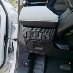For Ford Mondeo Evos 2022 2023 Stainless Carl eft middle control Headlamps Adjustment Switch Cover Trim Car Sticker Accessories