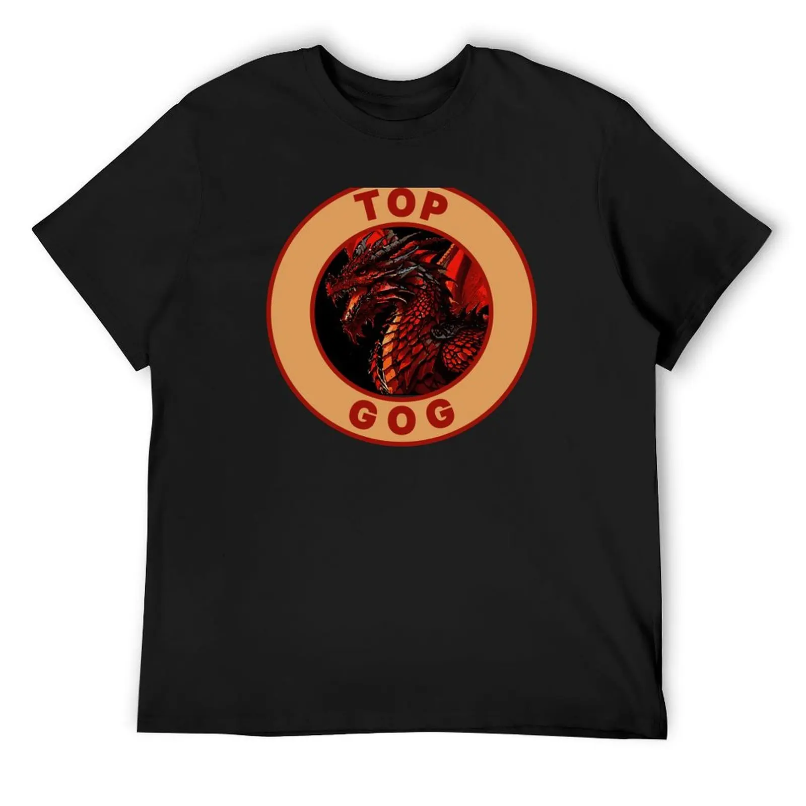 TOP GOG APRICOT T-Shirt plus sizes Short sleeve tee cute clothes quick-drying men clothings