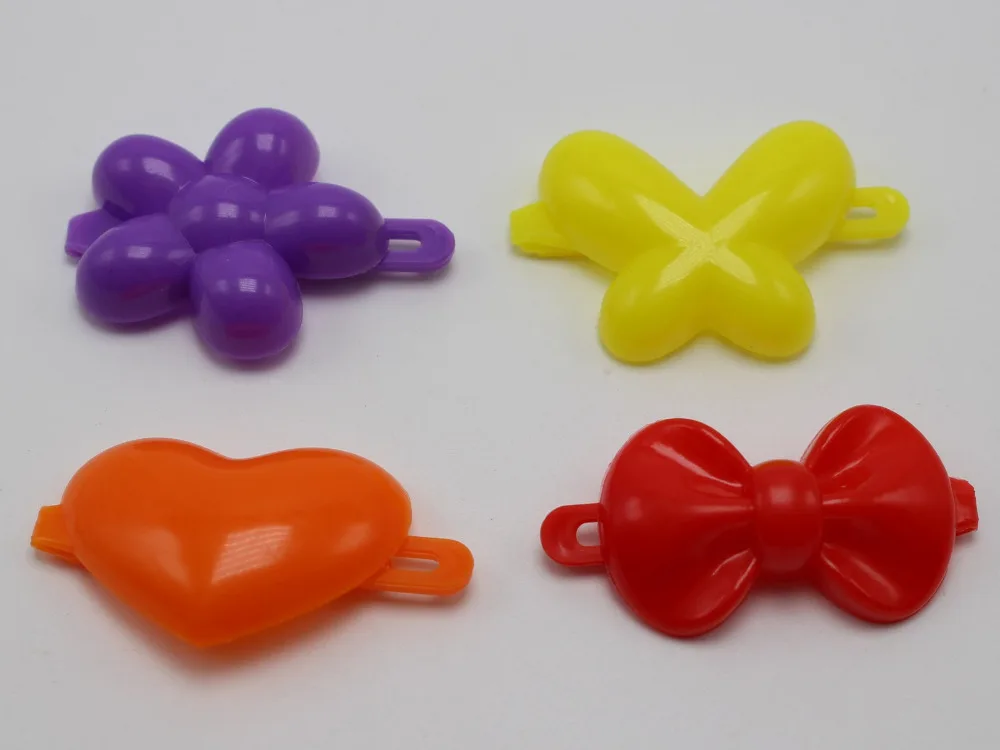 40. mieszane kolory różne plastikowe Mini żaba do włosów spinka do włosów kokardka szpilka DIY Craft — zdjęcie 7