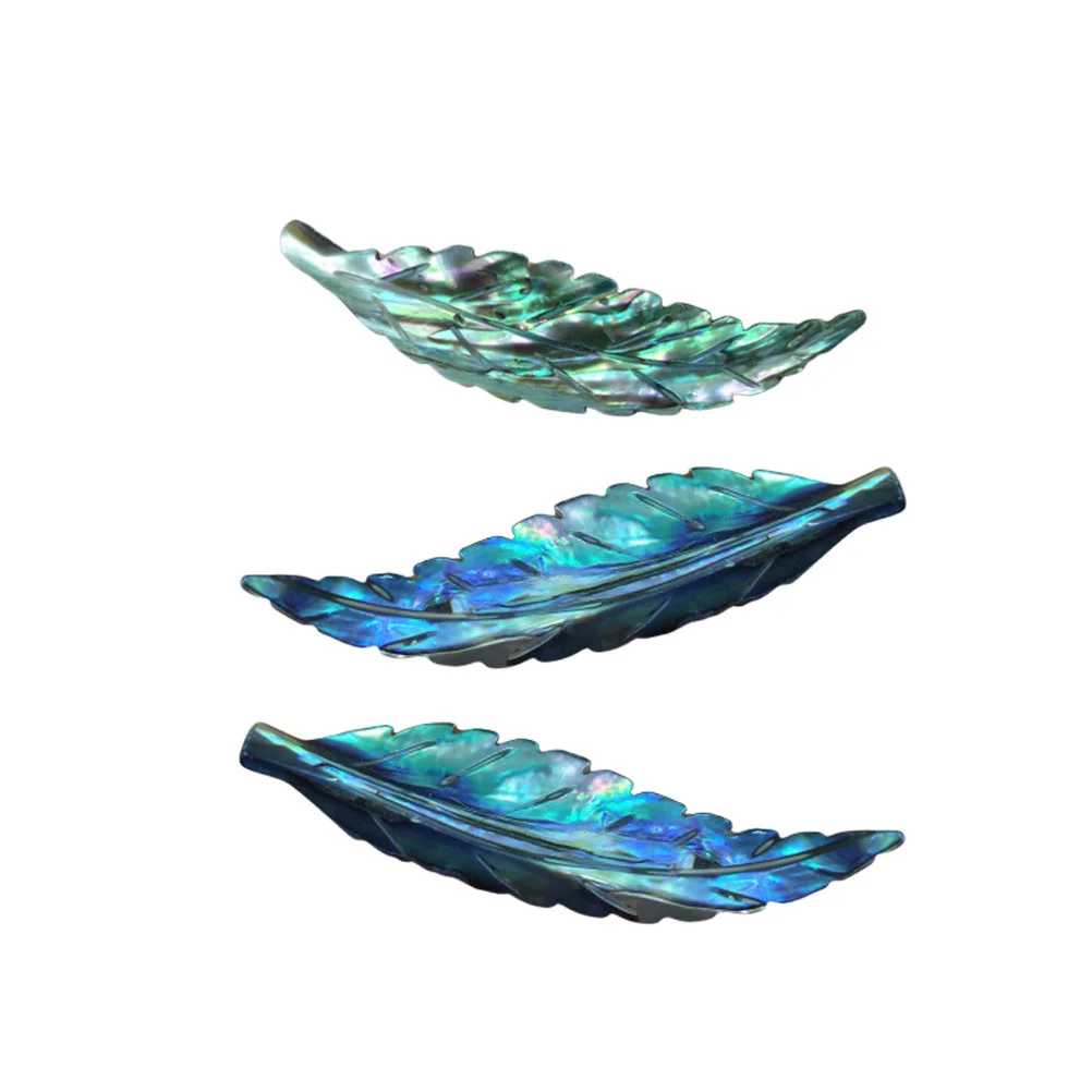 3 Pcs Jewelry Metal Craft Charms Shell Connector Cute Keychain Accessories Abalone Beads Pendant