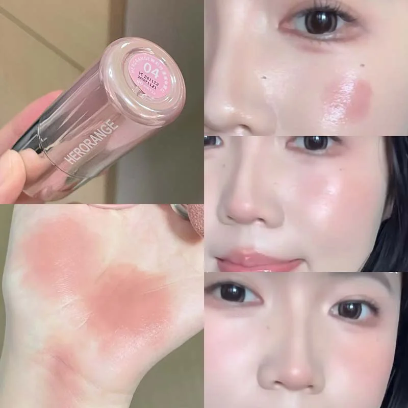 Liquid Powder Blusher Will Not Take Off Makeup For A Long Time Creating Three Dimensional Face And Color Korean Cosmetics Female