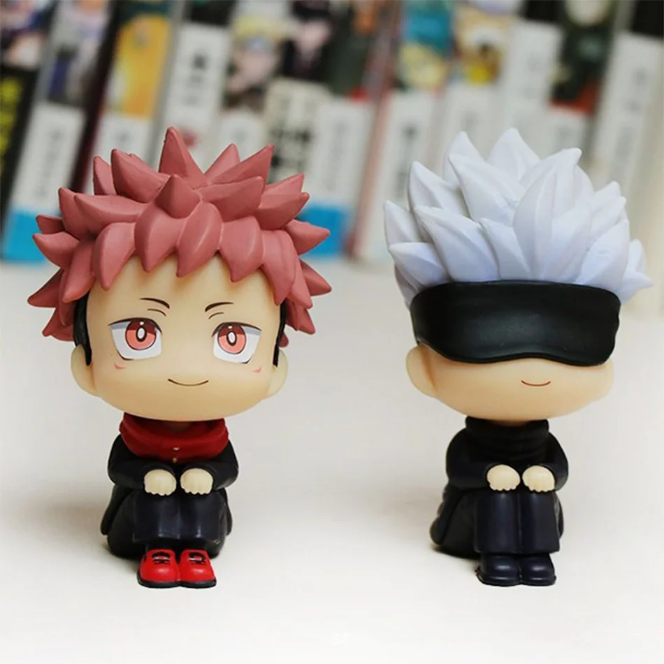 7cm Anime Jujutsu Kaisen Figure Itadori Yuji Gojo Satori Fushiguro Megumi Kugisaki Kawaii Toy PVC Model Action Figure Kid Gift