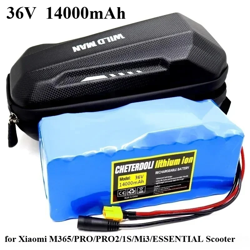 36V/48V Extra Battery Extension Kit – Paralleling Expansion for Xiaomi M365/PRO/PRO2/1S/Mi3/ESSENTIAL Scooter Long Range Durable