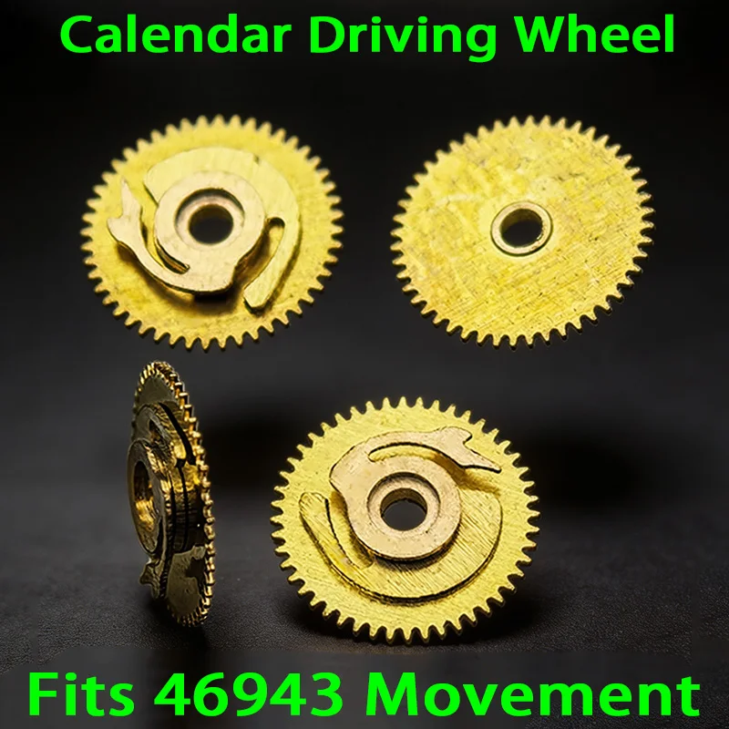 1/2/5 PCS 46943 Movement Calendar Driving Wheel Spare Parts For Oriental Double Lion 46943 Movement Watch Repair Replace Parts