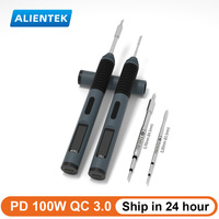 T80 Series T80P Smart Soldering Iron PD 100W QC Adjustable Temperature Portable Electric Welding Repair Tools T245 tip
