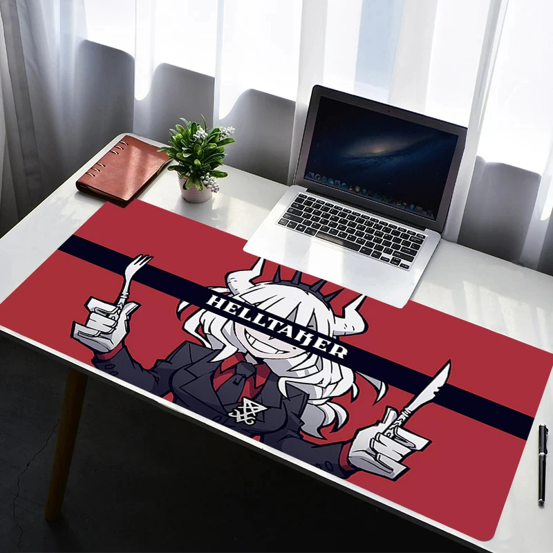 Alas Mouse PC Karet Anti Selip H-helltaker Alas Mouse Anime Laptop Gamer Kabinet Alas Keyboard Komputer Kantor Alas Mouse Meja Gaming