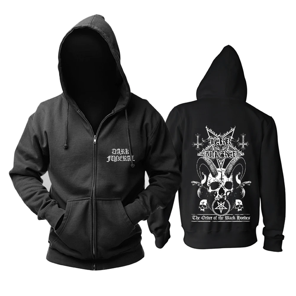 

Black Metal Dark Funeral Hoodie Sweatshirts Men/women Hip Hop Streetwear Hoody Tops Harajuku Styles Oversized Hooded Clothing