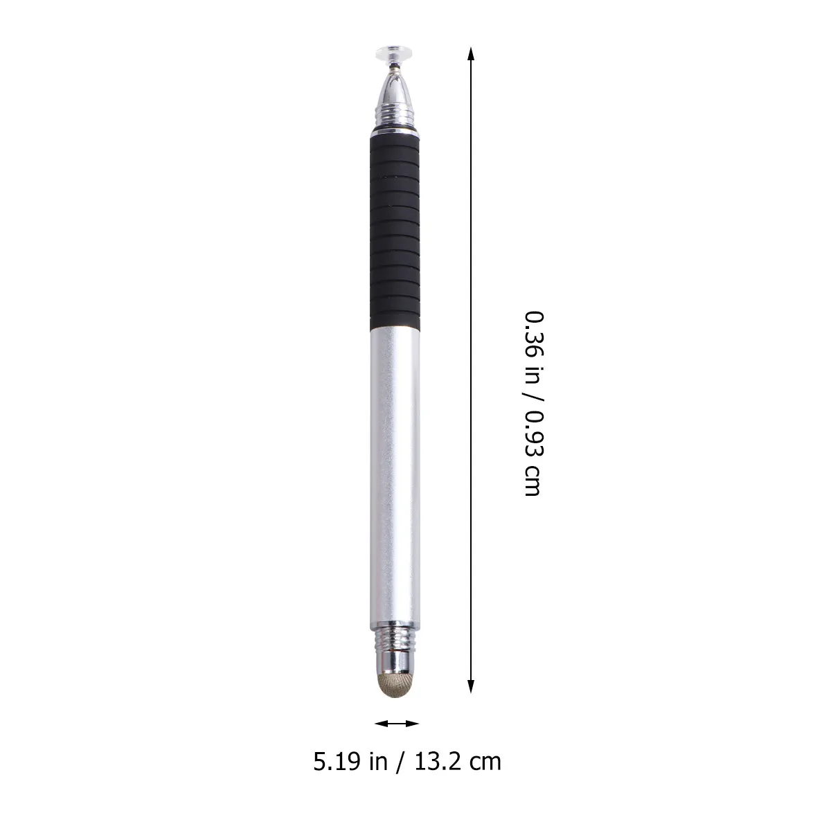 2 in 1 Disc and Fiber Tip Capacitive Stylus Pen Premium Build Stylish Design Perfect Gift for Artists Students Touch Screen