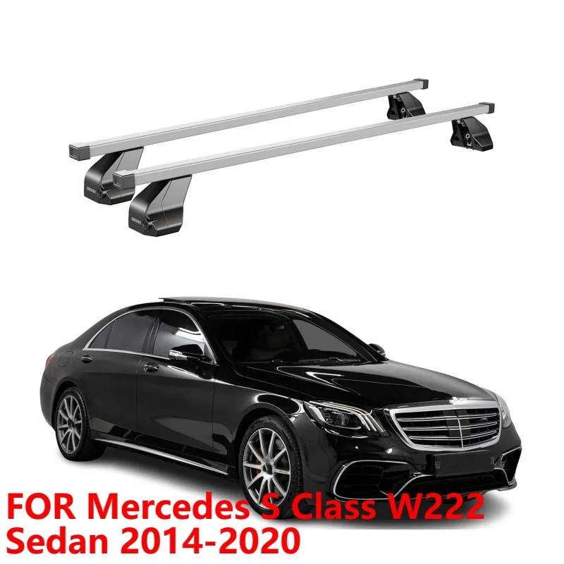 

Багажник на крышу Fix Point для Mercedes S Class W222 Sedan 2014-2020 Steel Grey