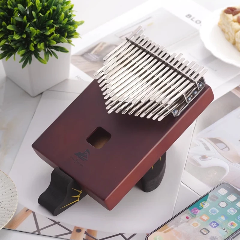 Double Layer 36 Key Kalimba C Tone Chill Angels Ebony Wood Thumb Piano Professional Chromatic Kalimba Musical Instrument Gifts