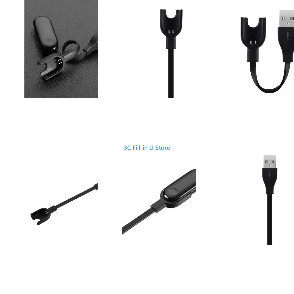 G8TA Charging Cable Holder Stable Dock Station Mount Bracket Cradle for Mi Band 3 for Smart Watch