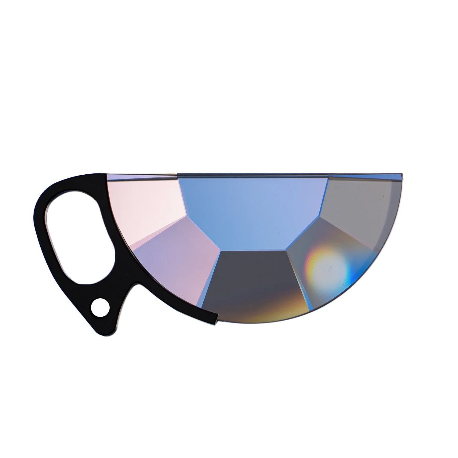 Camera Filter Handheld Half Round Kaleidoscope Effect Filter Photography Camera DSLR Camera Accessories