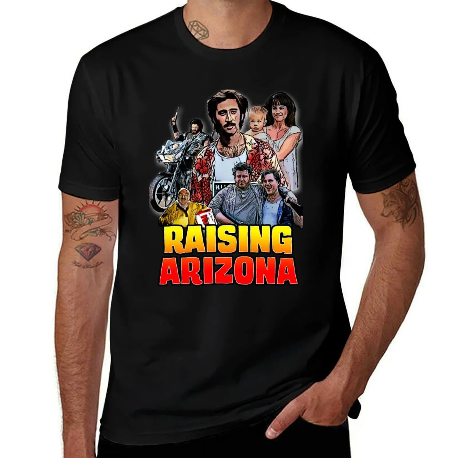 

Raising Arizona T-Shirt football t shirt blacks hippie clothes designer shirts t shirts for men graphic